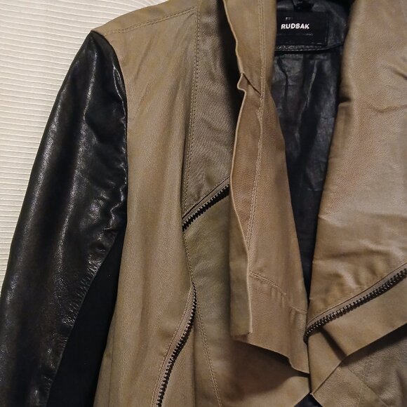 RUDSAK Leather Cascade Jacket - Picture 3 of 13